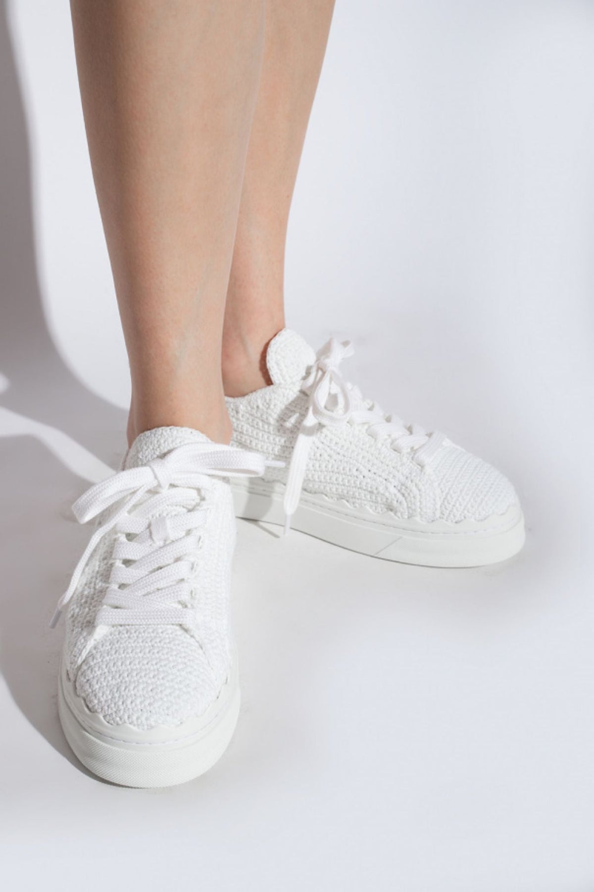 OK PORTE_Sneakers Lauren - White