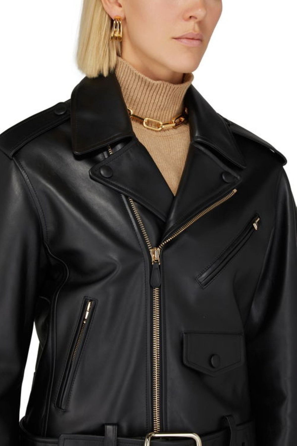 OK PORTE_Black JACKET - Black