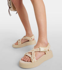 OK PORTE_Sandales Mila 45 - Vanilla Ice