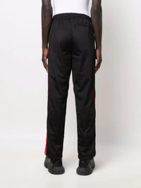 OK PORTE_Pantalon droit à bandes en laine - Abyssal Blue