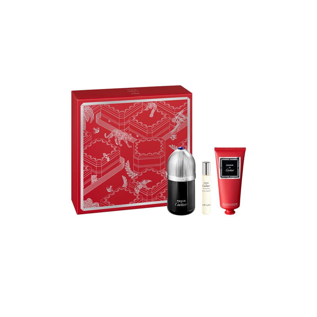 Pasha de Cartier Édition Noire Eau de Toilette Set for Men 100 ml