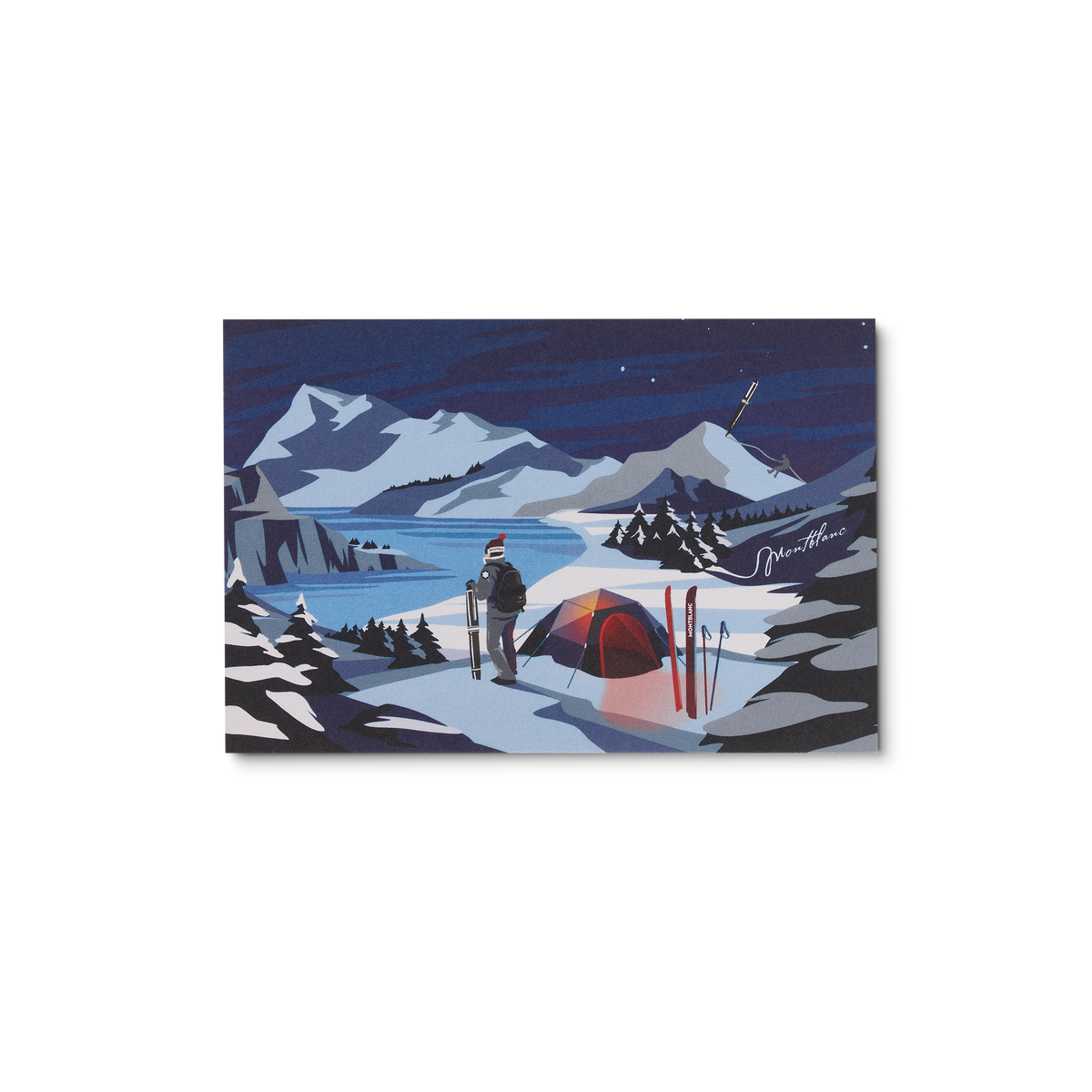 Set de 20 cartes avec enveloppes collection Happy Holiday