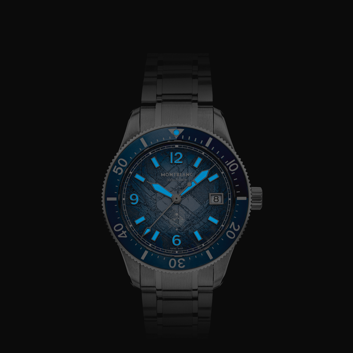 Montblanc Iced Sea Automatic Date 0 Oxygen