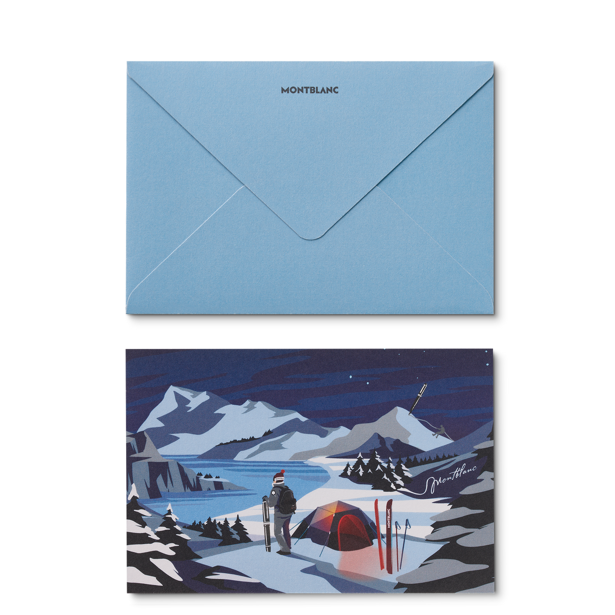 Set de 20 cartes avec enveloppes collection Happy Holiday