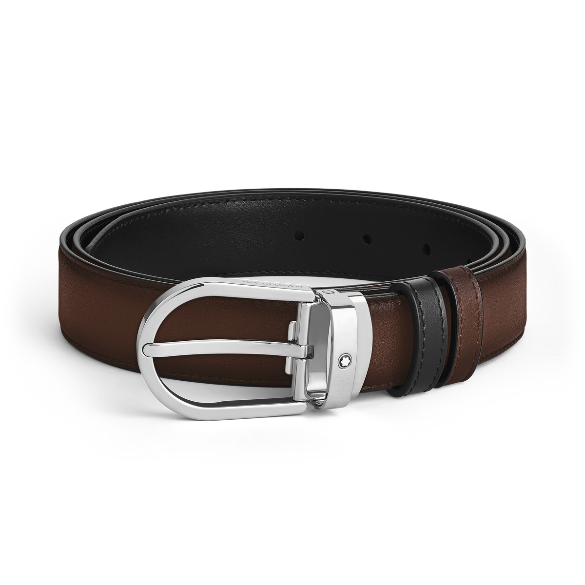 Ceinture Réversible Horseshoe 30 mm en Cuir