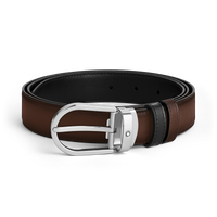 Ceinture Réversible Horseshoe 30 mm en Cuir