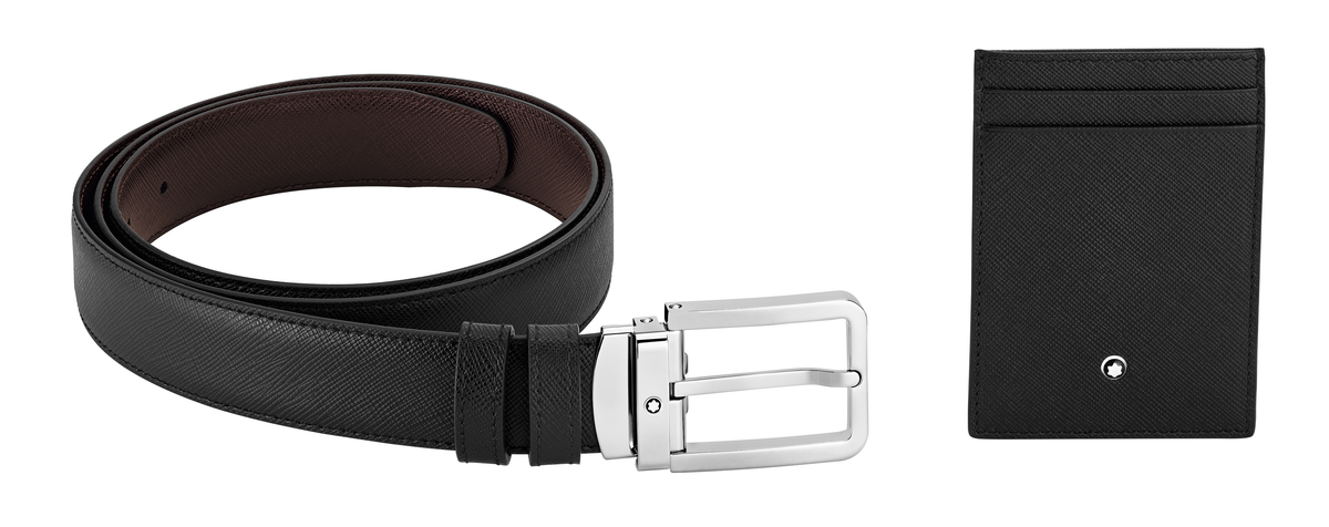Coffret cadeau petite maroquinerie et ceinture
