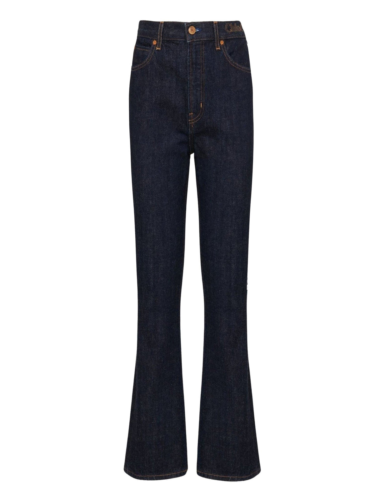OK PORTE_DOUBLON:164 DÉJÀ VU 2pcs Jean à surpiqures Chloé - Iconic Navy
