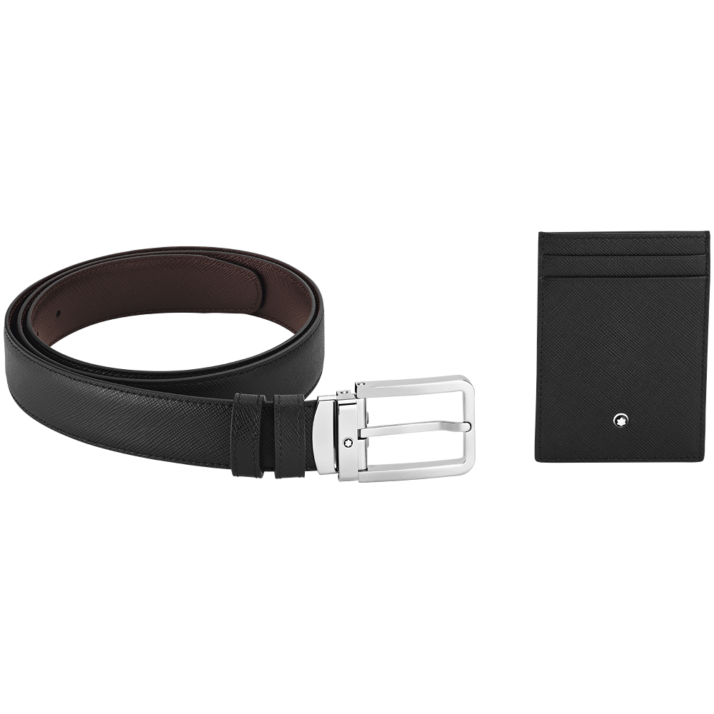 Coffret cadeau petite maroquinerie et ceinture