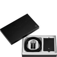 Coffret cadeau petite maroquinerie et ceinture