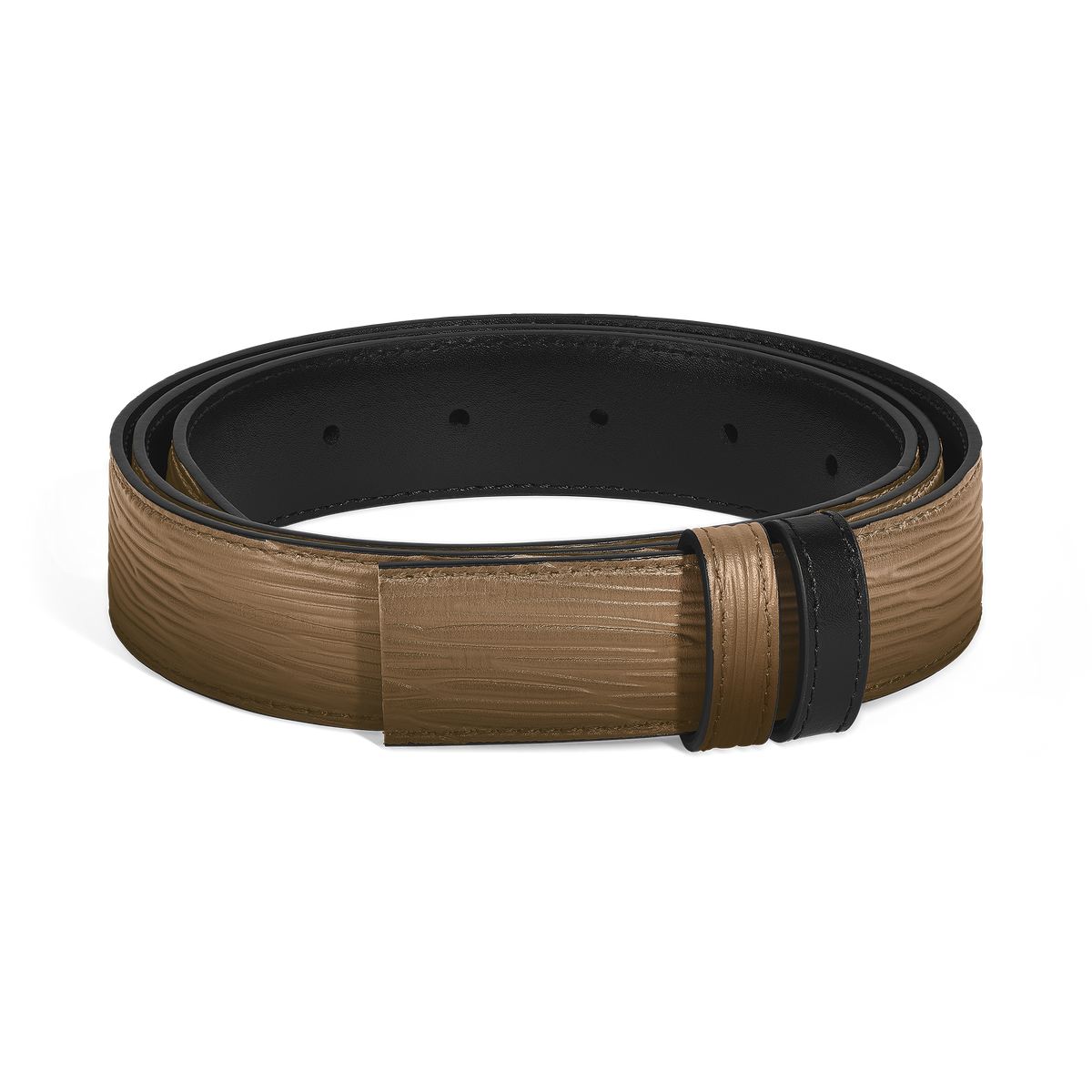 Ceinture en cuir réversible 30 mm sable corteccia/noir Meisterstück