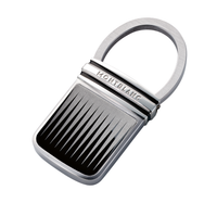 Porte-clés orné de l'emblème Montblanc, collection Meisterstück Solitaire