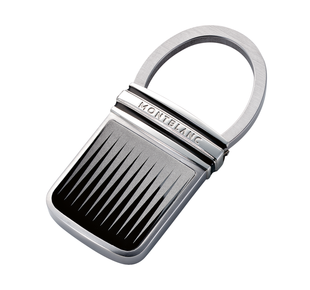 Porte-clés orné de l'emblème Montblanc, collection Meisterstück Solitaire