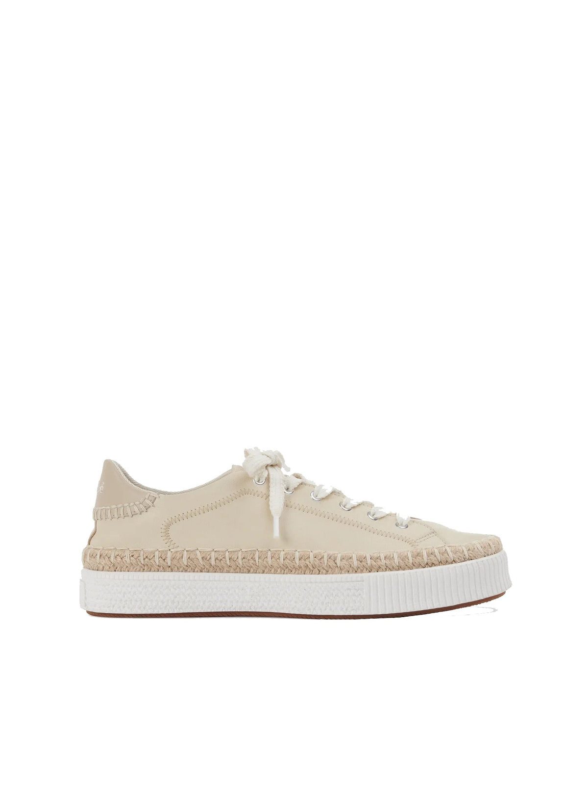 OK PORTE_Sneakers Telma en cuir nappa doux - Delicate Nude