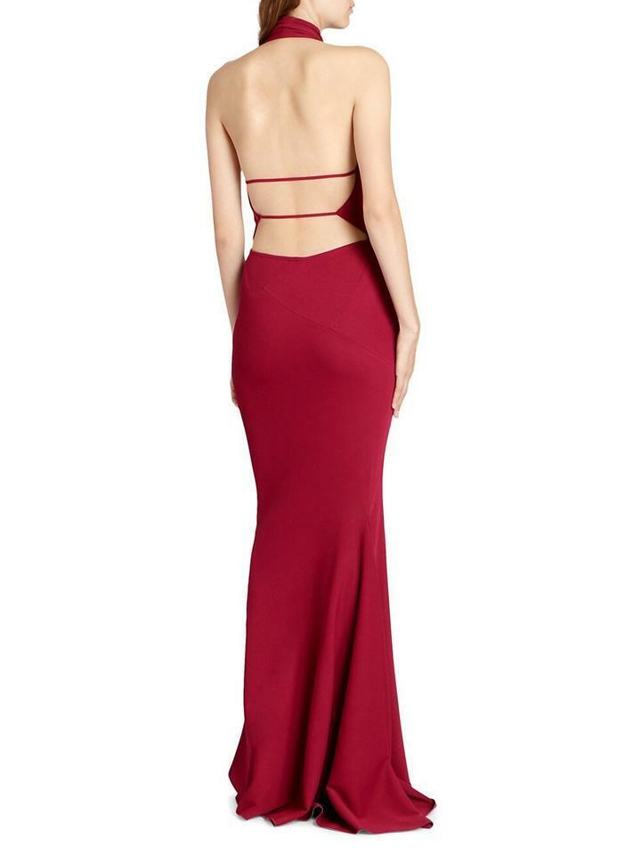 Mermaid halter dress - Black