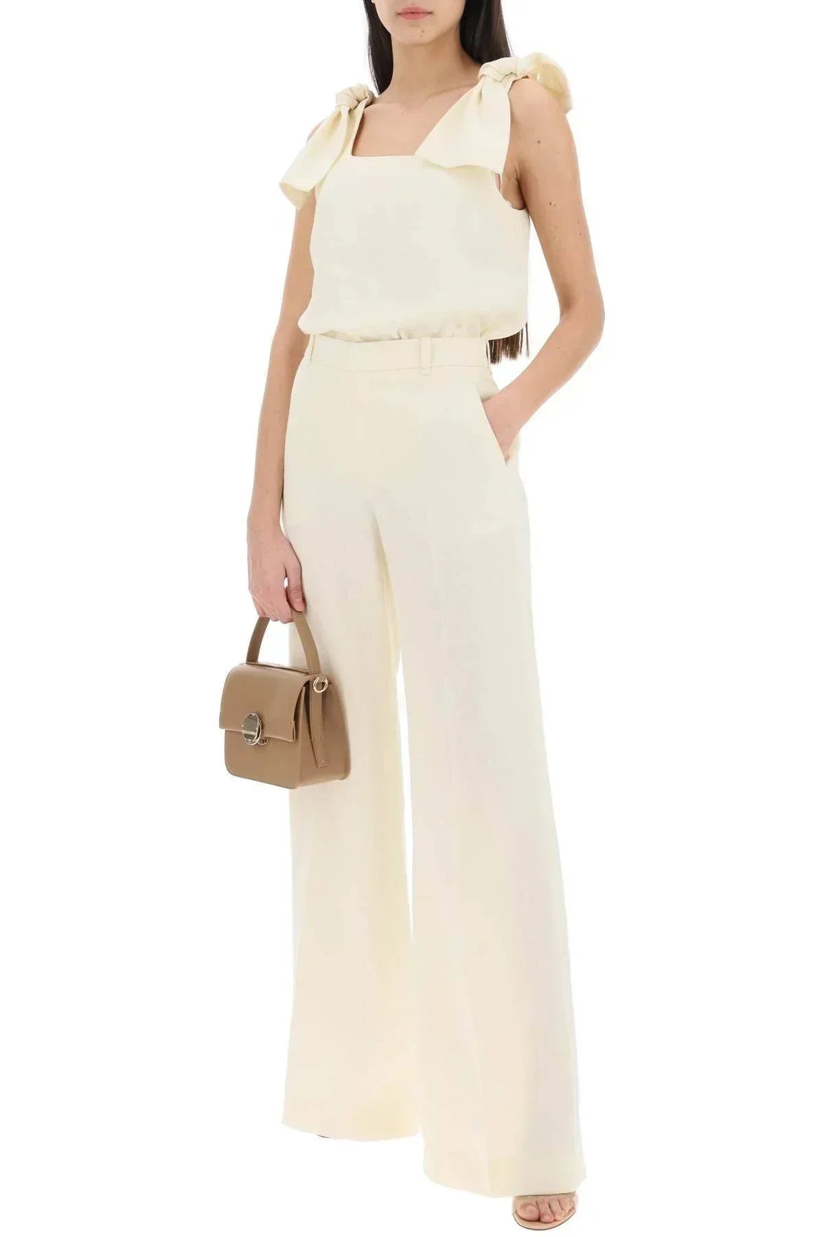 NO PORTE_Desert Beige SMALL TOP HAN - Desert Beige