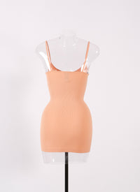 dress base - Orange & White