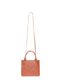 Garance Fiori Gonna bag in leather - Rust