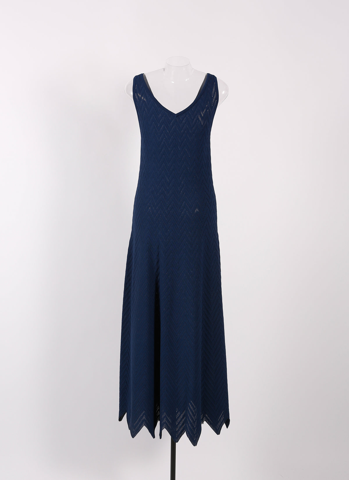 Robe sans manches Jamaica en maille - Marine