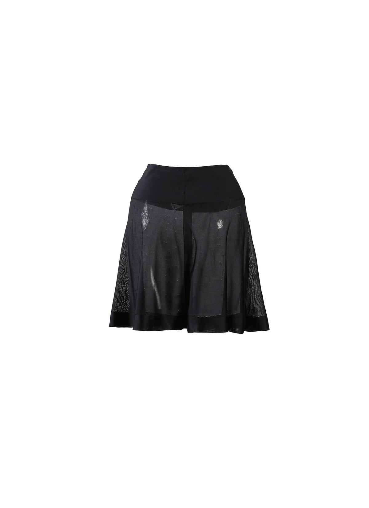 Intime short skirt bottom - Black
