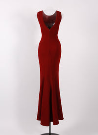 Robe sans manches Diva en maille - Garance