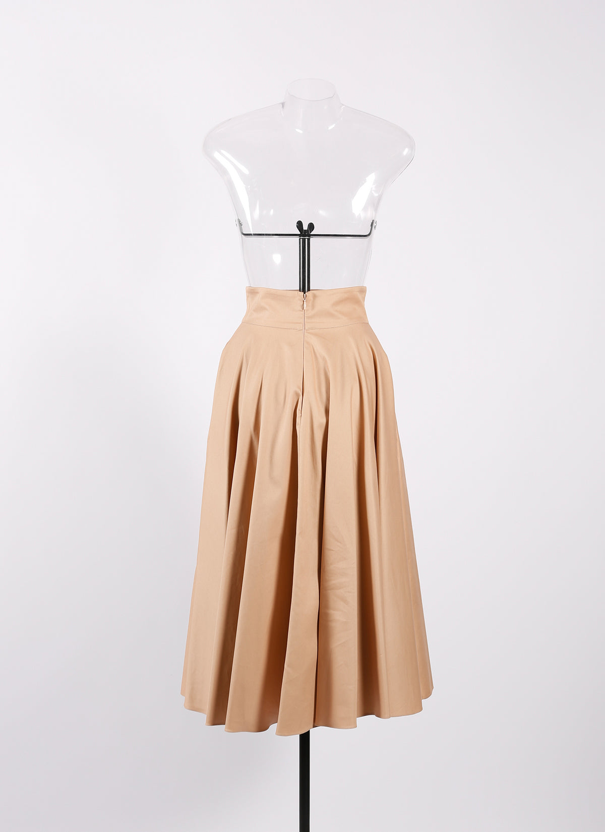 Gabardine skirt - Flesh Pink