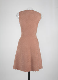 Robe sans manches Moonlight en maille - Nude